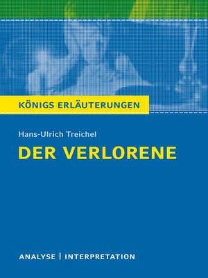 cover image of Der Verlorene. Königs Erläuterungen.